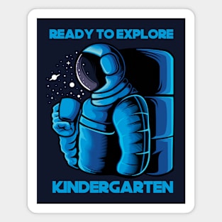 Ready To Explore Kindergarten -Astrocoffee Magnet